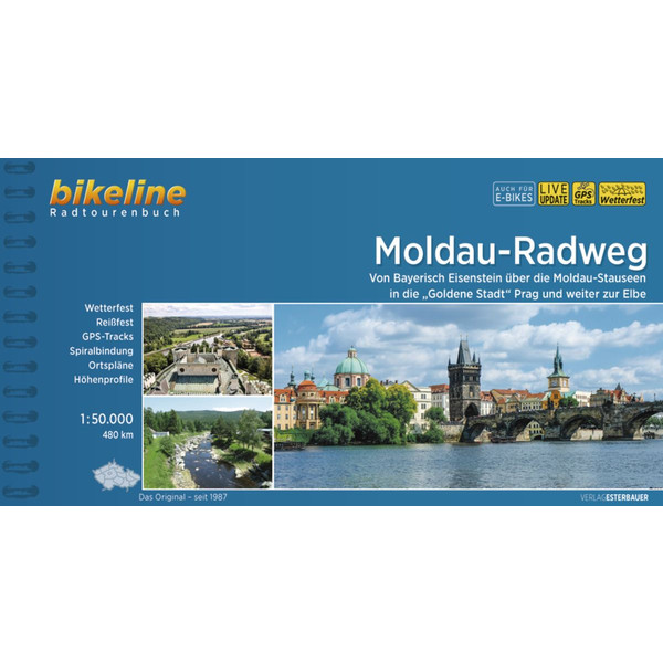 MOLDAU-RADWEG - Radwanderführer
