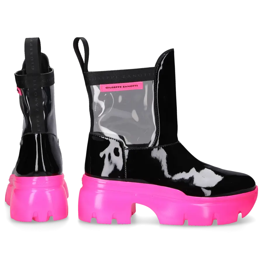 Giuseppe Zanotti - Stiefeletten APOCALYPSE RIOT Lackleder - schwarz