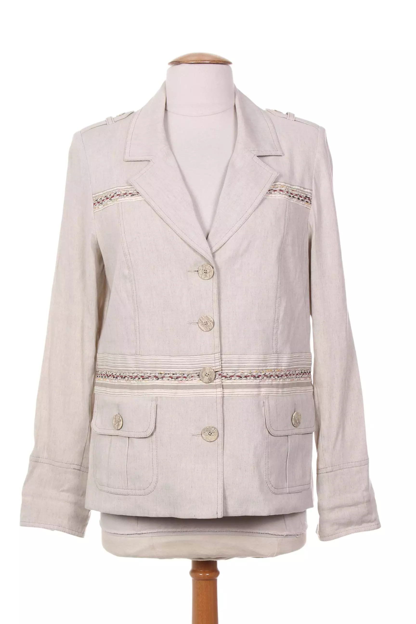 Pauporte Vestecasual Femme couleur beige