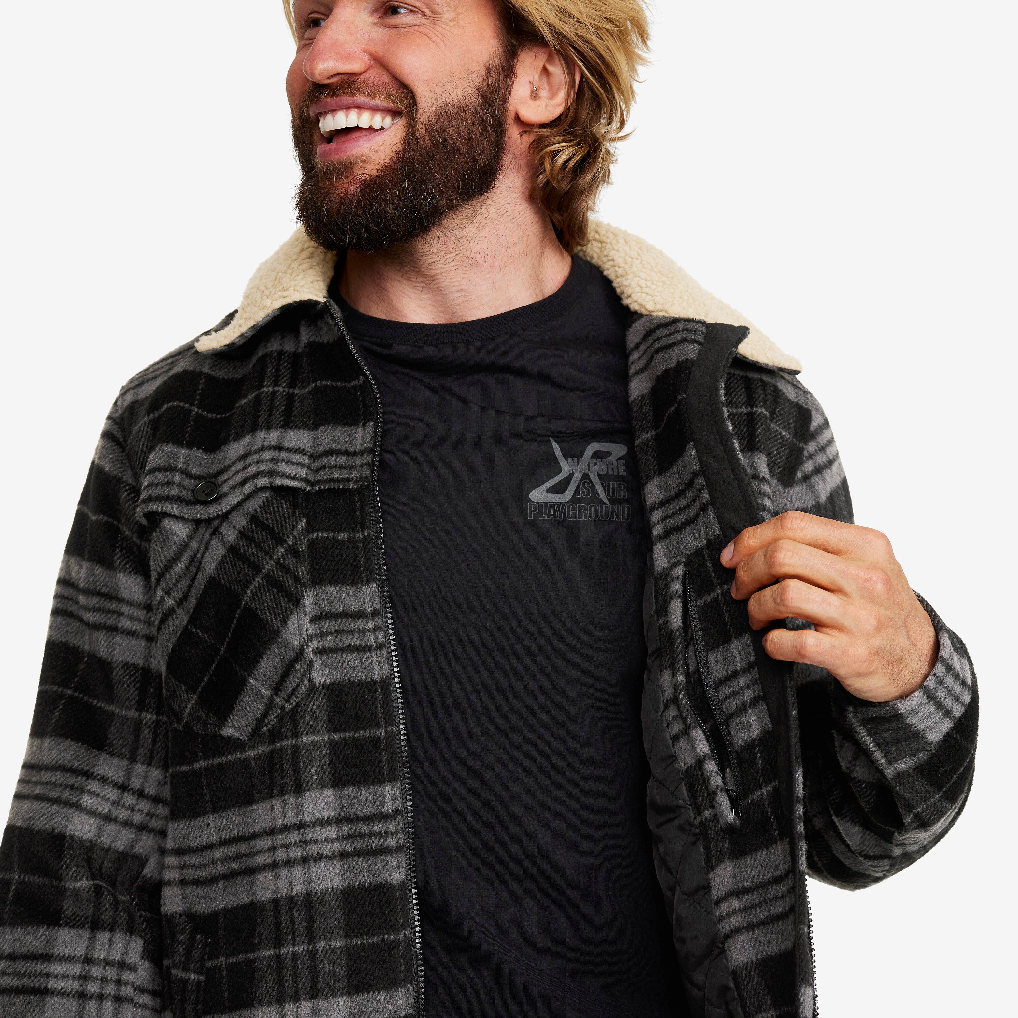 Lumber Jacket Homme Black/Anthracite
