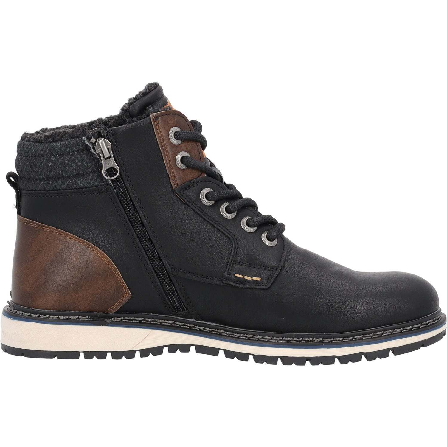 Tom Tailor 4280530, Stiefel, Herren, Schwarz