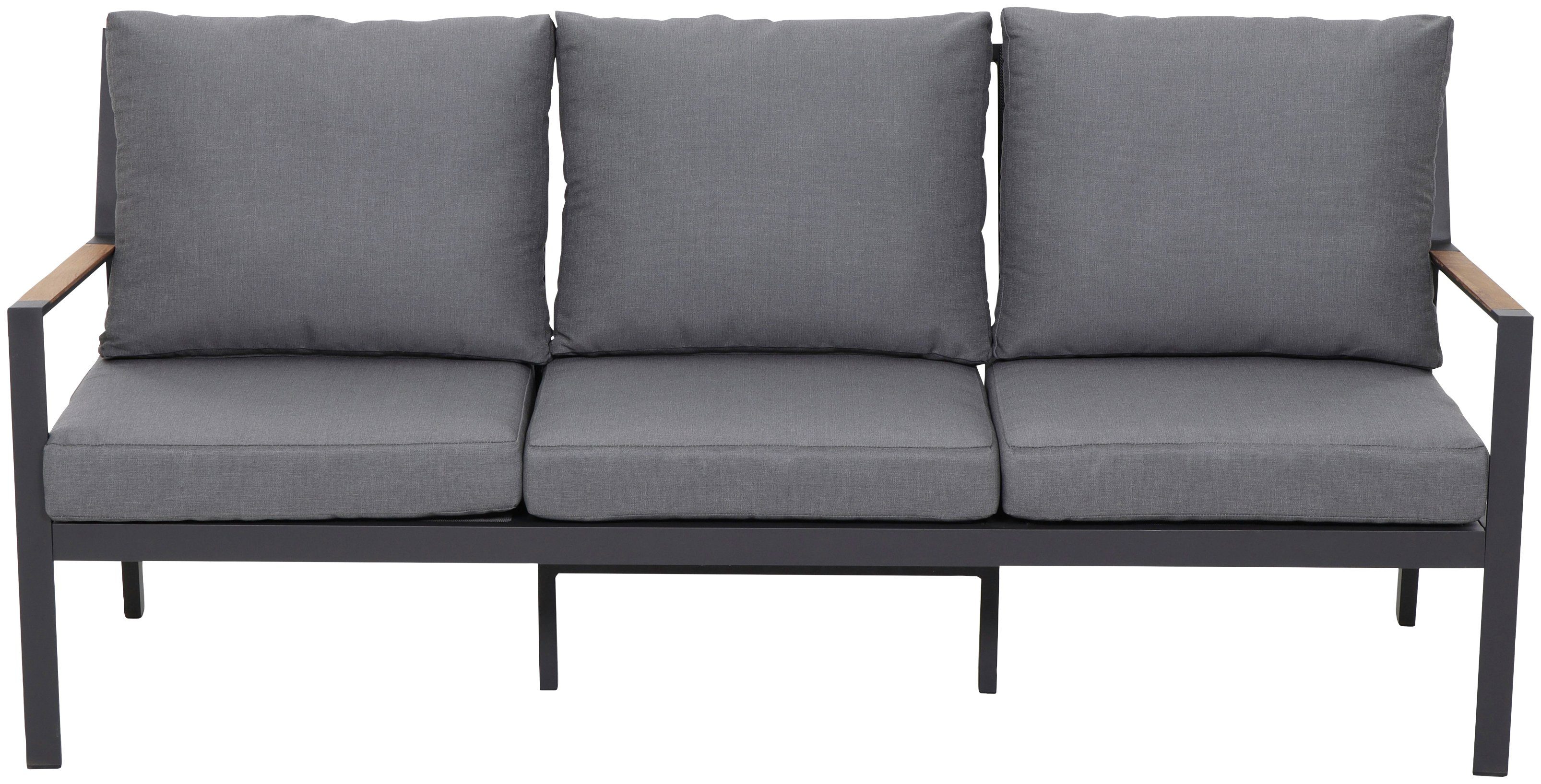 Siena Garden Loungesofa Londra, 3-Sitzer, BxTxH: 193x75x86,5 cm