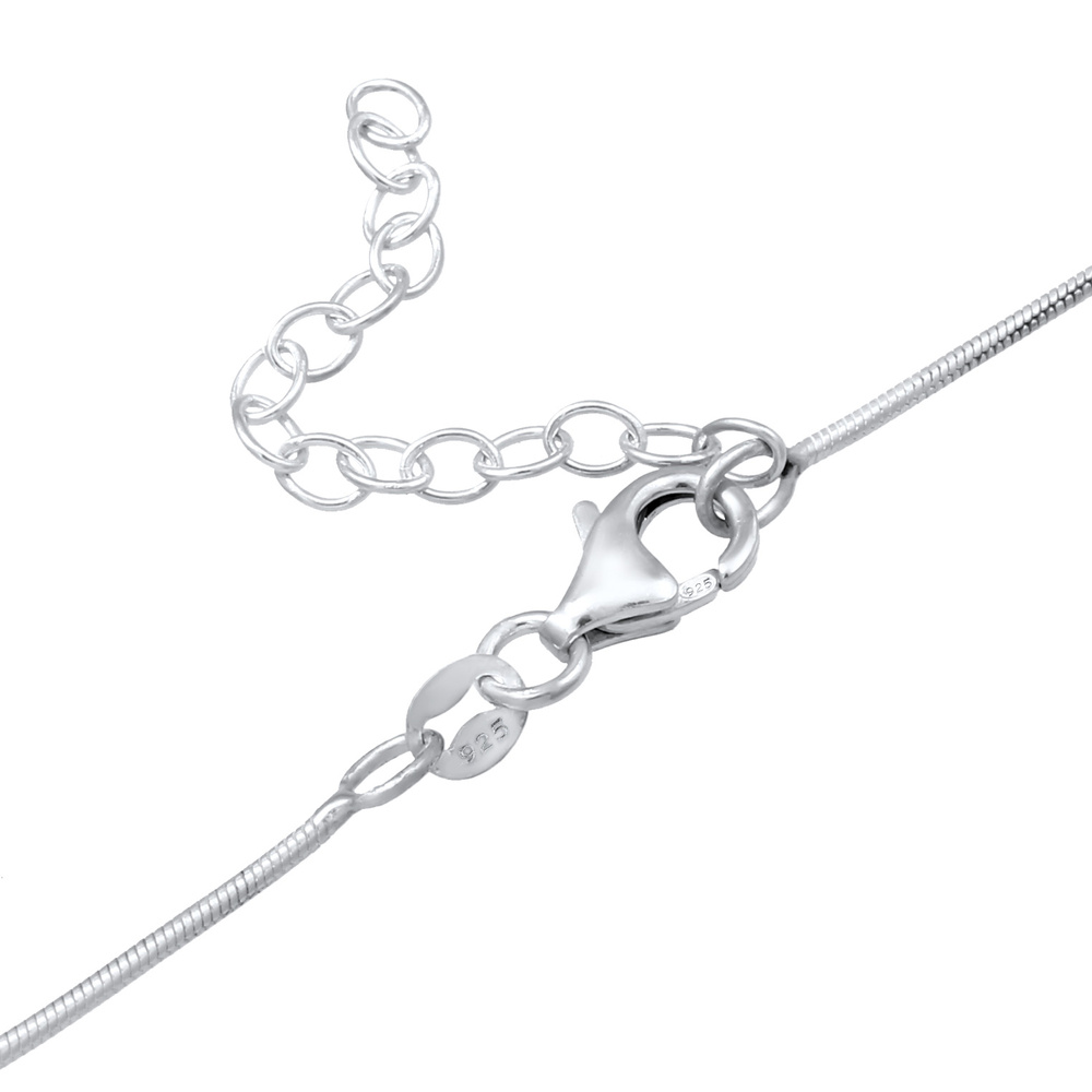 Elli Elli Collier Femme Tendance de Base en Argent Sterling 925 collier