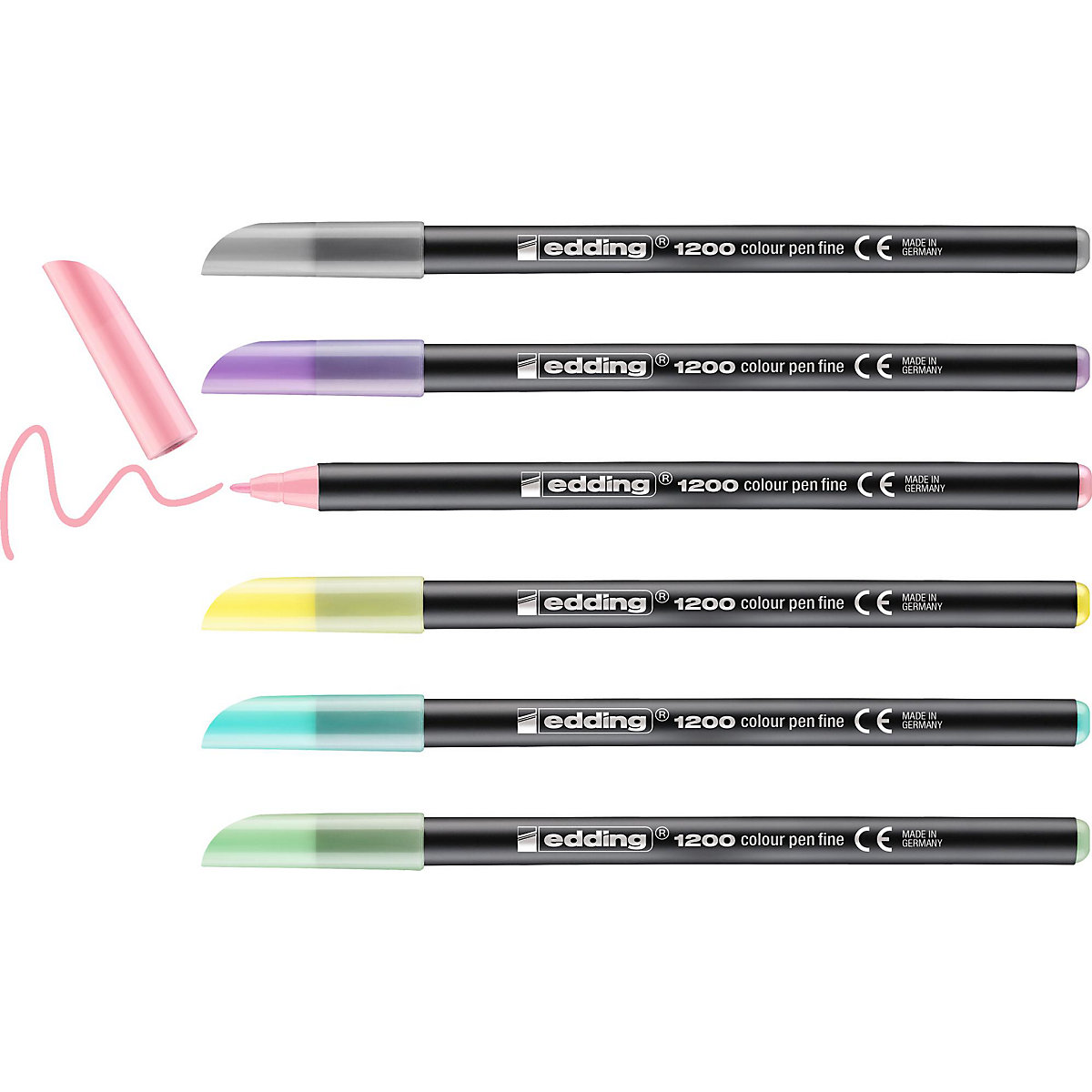 Fasermaler edding 1200 Bibi & Tina®, 6 Farben