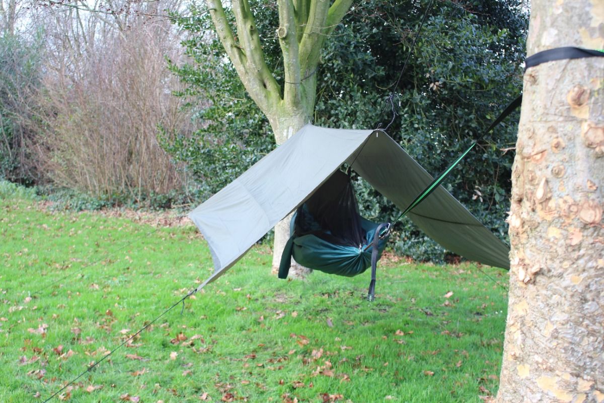 TravelSafe 1 Person Travel Hammock mit Regenplane