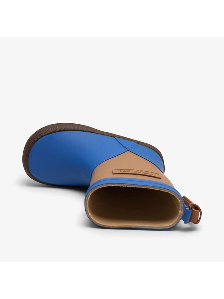 bisgaard Gummistiefel in Hellbraun/ Blau günstig kaufen