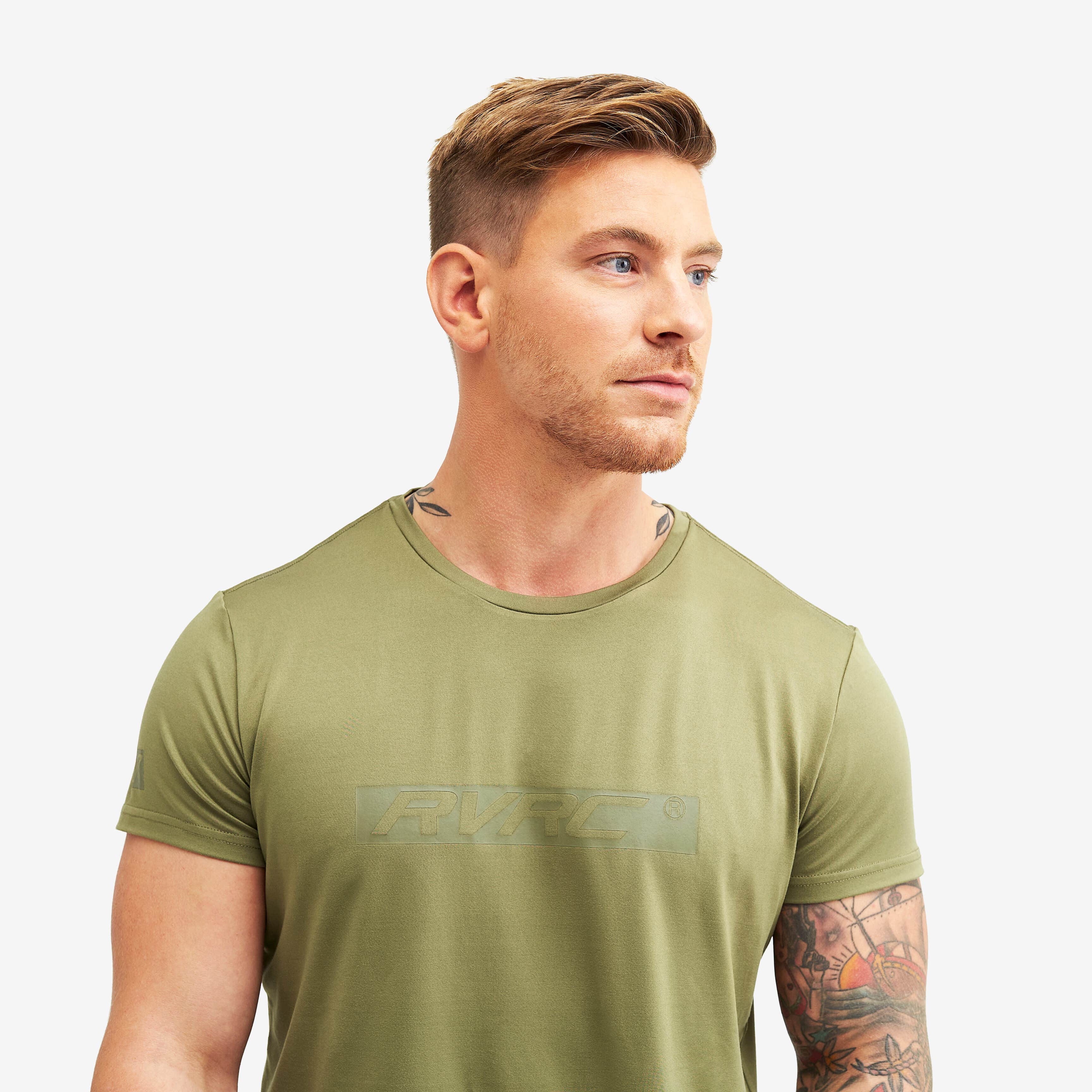 Backpacker Tee Homme Burnt Olive