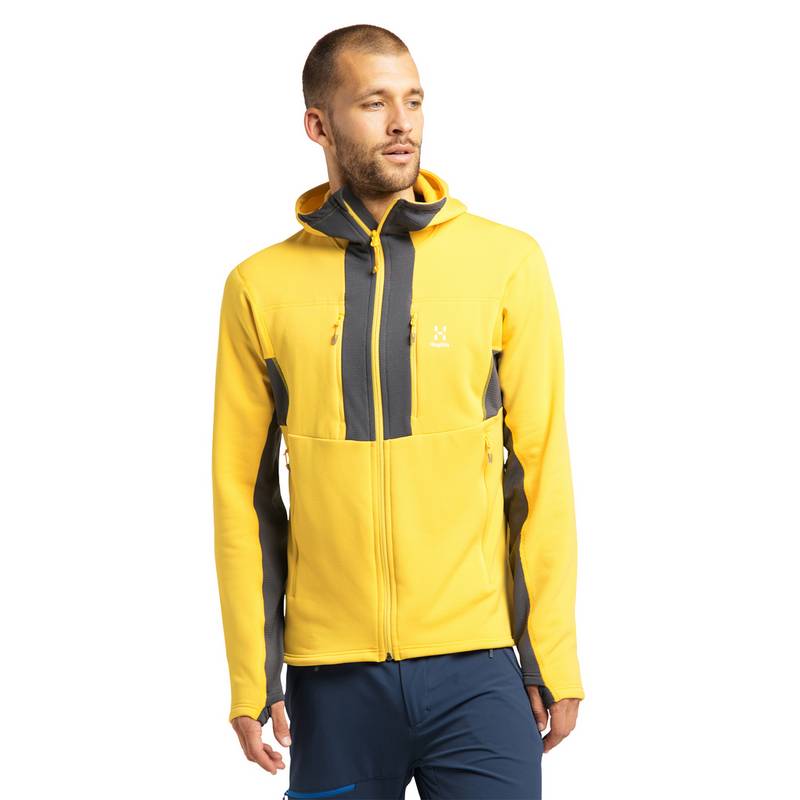 Haglfs Roc Nordic Mid Hood Fleecejacke Herren