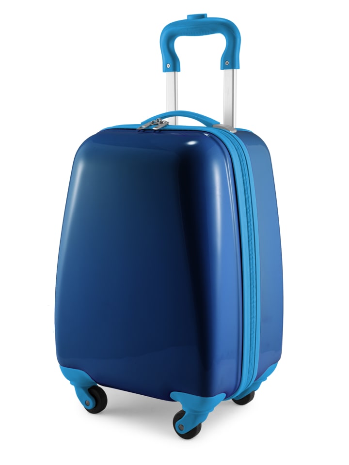 Hauptstadtkoffer For Kids - Kindertrolley Kinder-Koffer Kindergepäck Hartschale in Dunkelblau günstig kaufen S