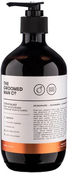 The Groomed Man Co. Citrus Blast Body Moisturiser Körpercreme