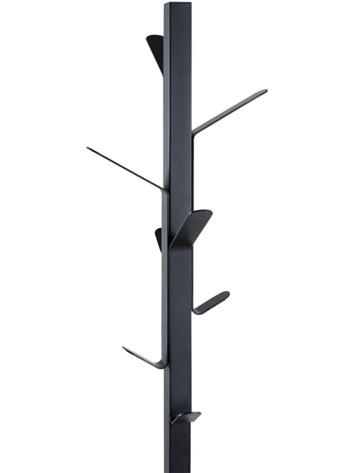 ebuy24 Garderobeständer  Vinston Schwarz 50 x 50 cm günstig kaufen onesize