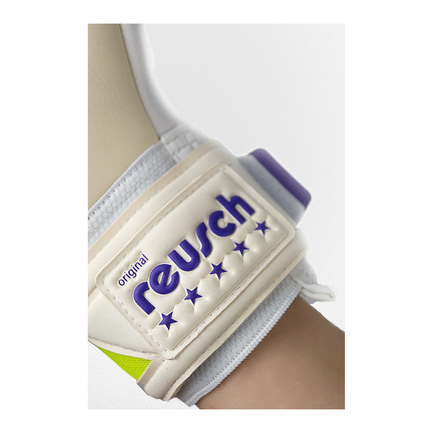 Reusch Legacy Pro Am Silver TW-Handschuhe Weiss Lila F1055