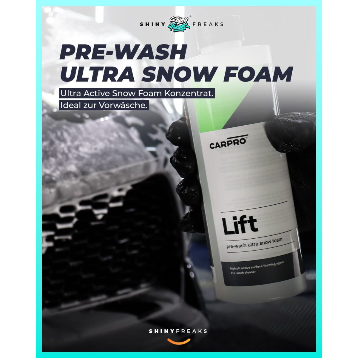 Snow Foam Set CarPro - Lift inkl. Foamer