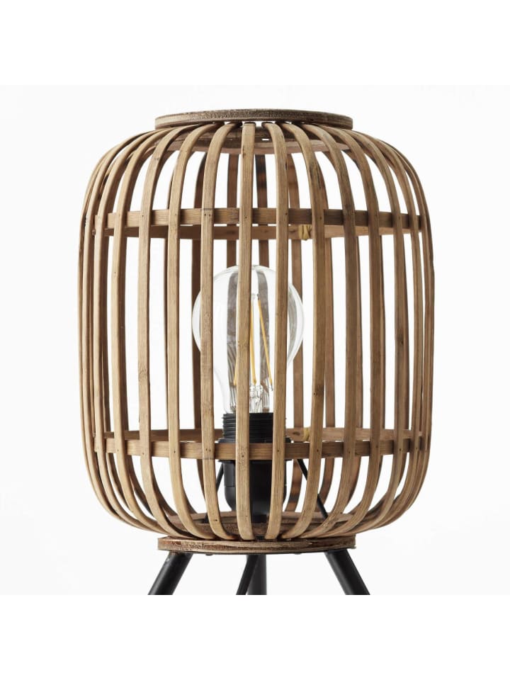 Brilliant Tischleuchte Woodrow ⌀ 30 cm in hellbraun günstig kaufen onesize