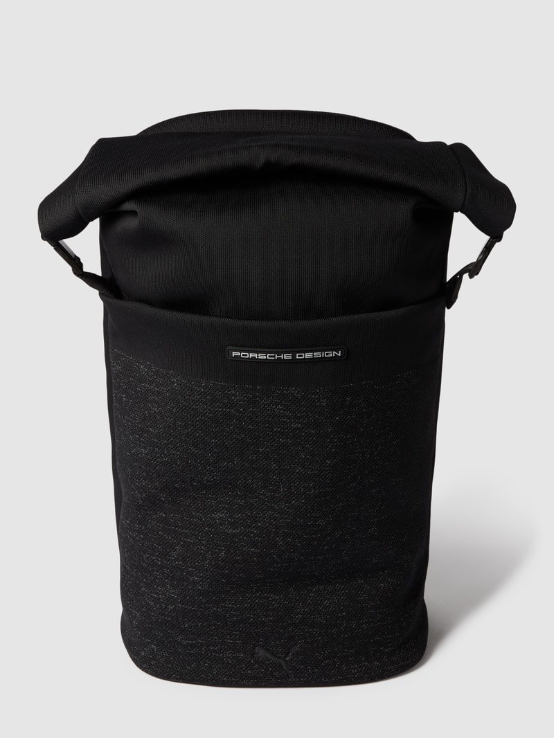 Rucksack mit Label-Patch Modell 'Porsche Design' in schwarz