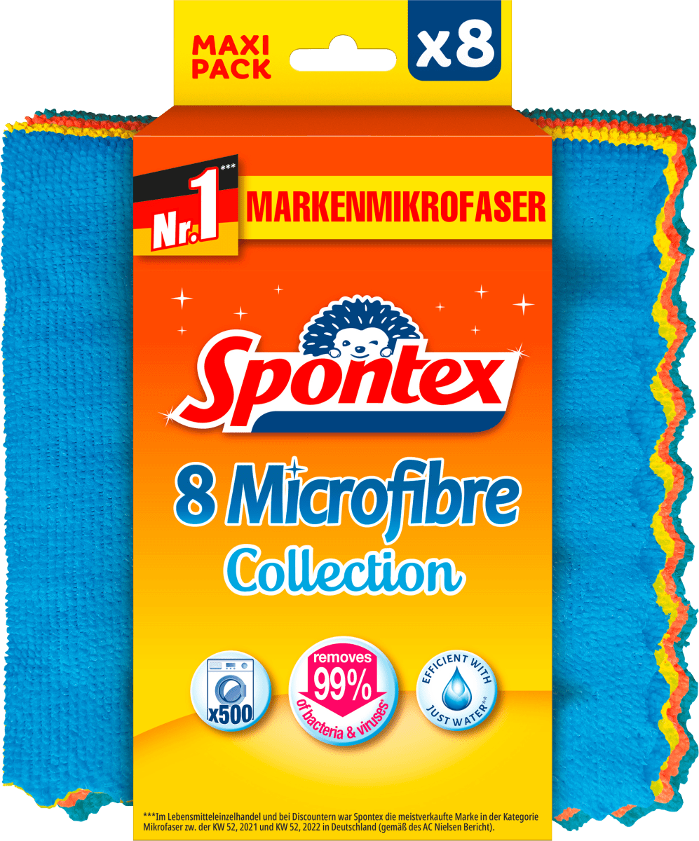 Allzwecktücher Mikrofaser Collection, 8 St