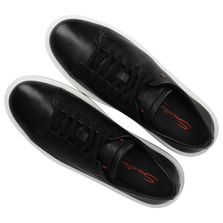 Santoni - Sneaker low 60994 Nappaleder - schwarz