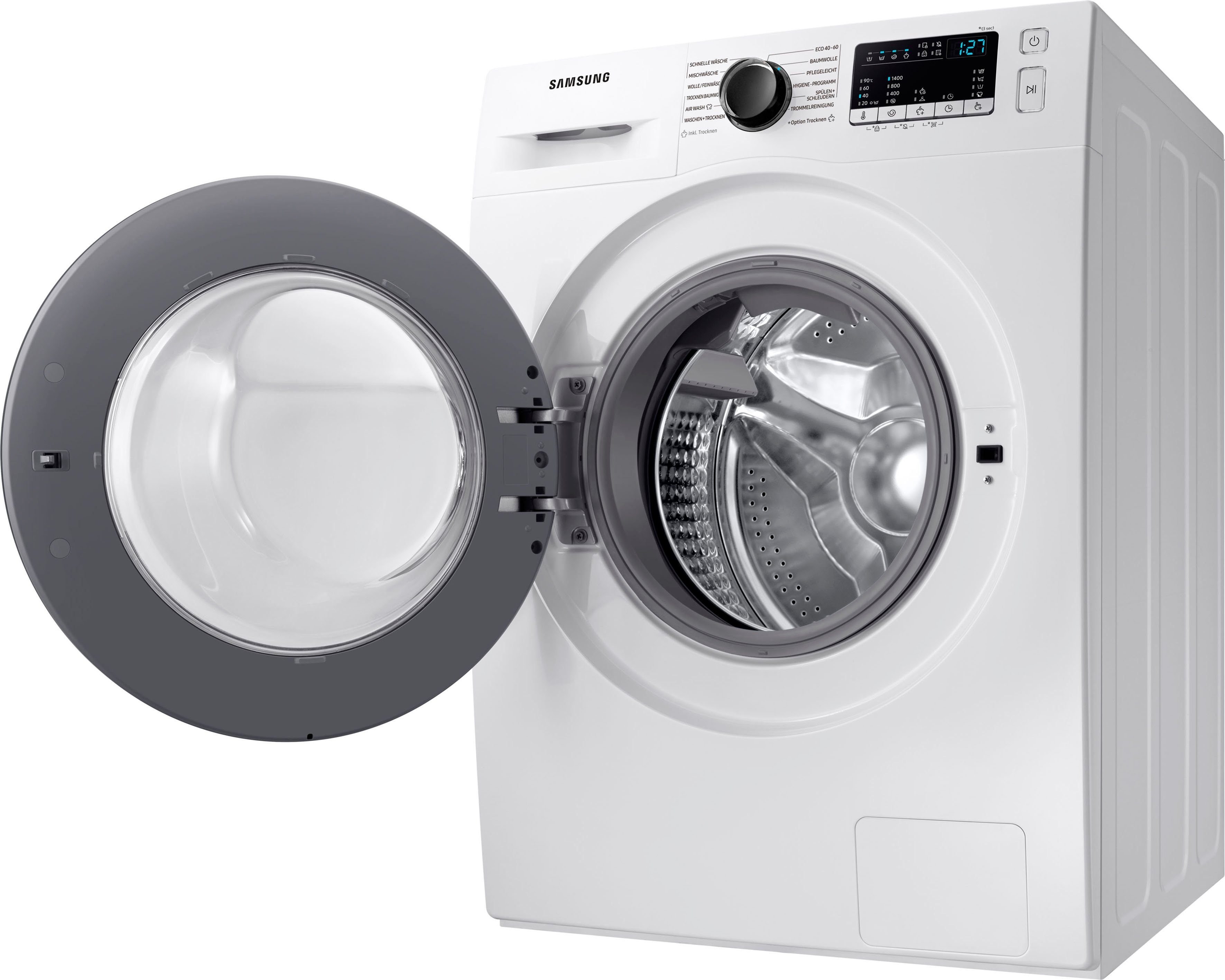 Samsung Waschtrockner WD4000T WD8ET4049CE/EG, 8 kg, 5 kg, 1400 U/min, SchaumAktiv