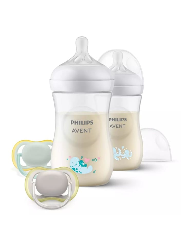 Philips Avent 4-tlg. Starter-Set Natural Response - 2 PP-Flaschen in weiss günstig kaufen onesize