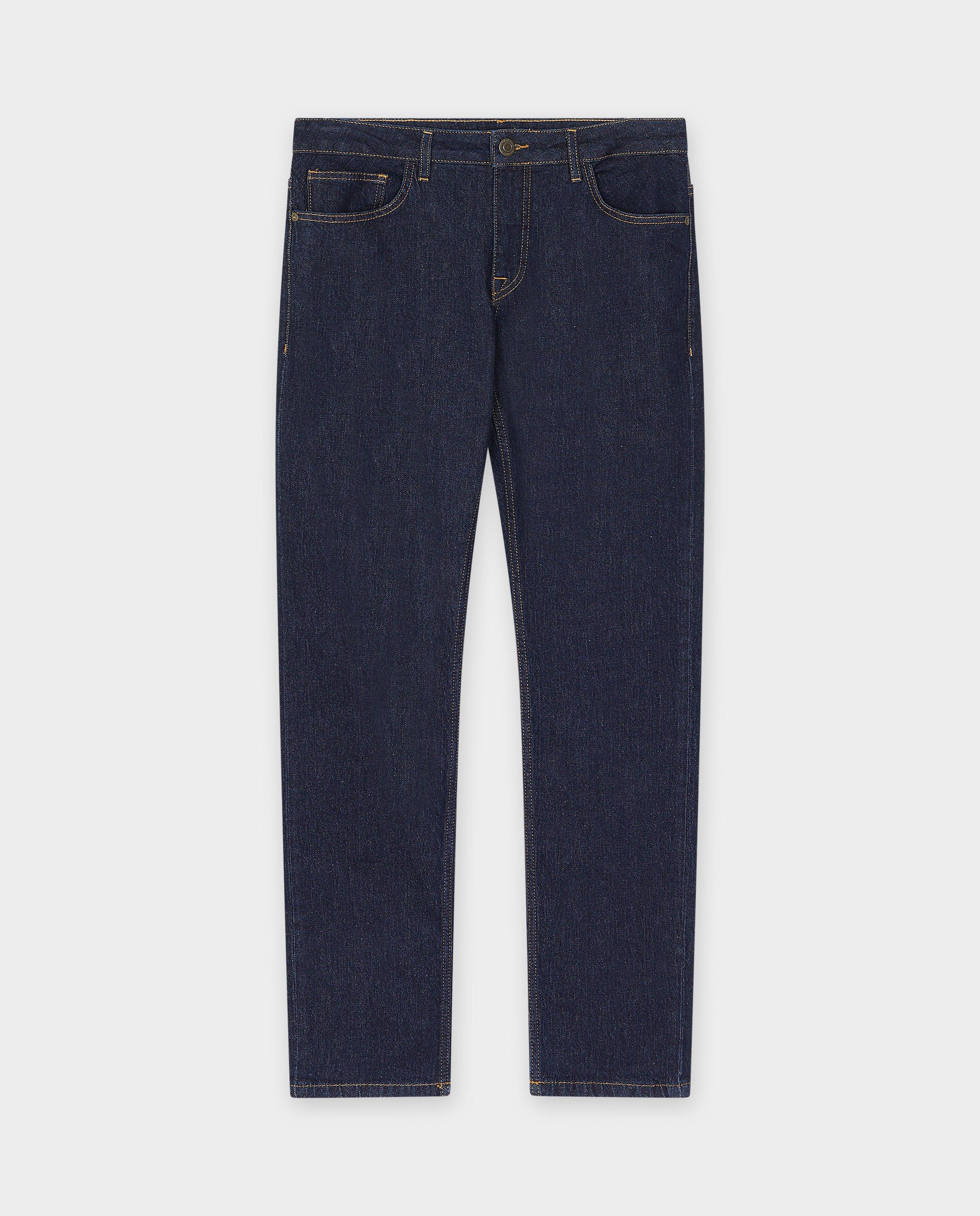 Tamnoplave traperice Quarterback, slim fit tamnoplave boje