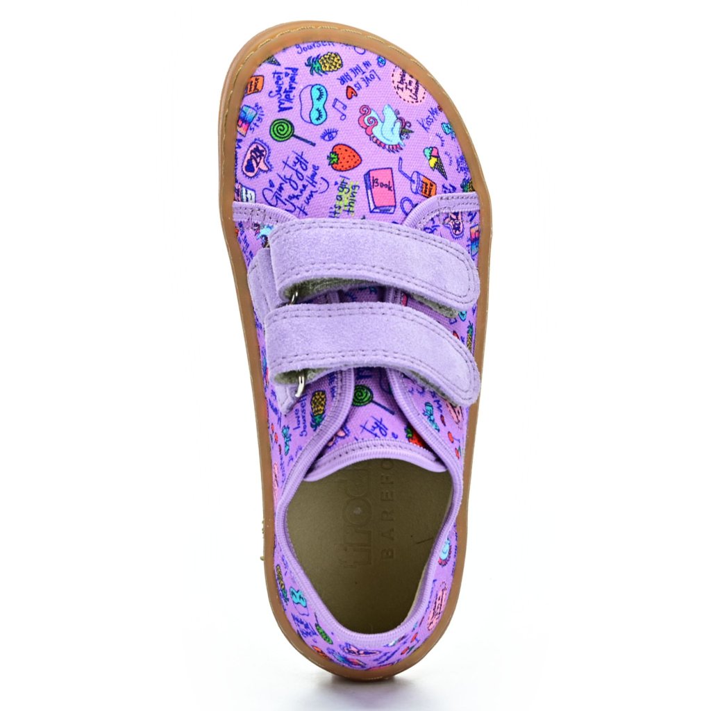 Froddo G1700379-7 Lila Canvas Barfußschuhe