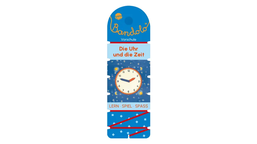 Bandolo. Die Uhr und die Zeit - Lernspiel mit Lösungskontrolle für Kinder ab 5 Jahren