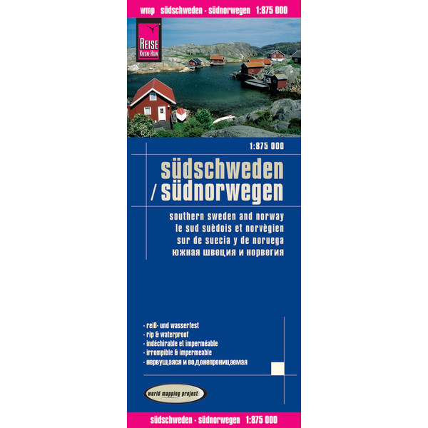 RKH WMP SÜDSCHWEDEN, SÜDNORWEGEN - Straßenkarte