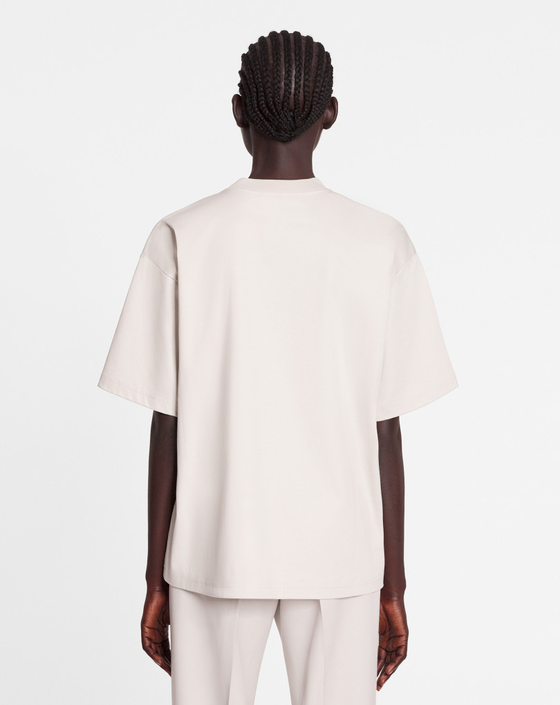 T-SHIRT OVERSIZE BRODÉ LANVIN PARIS