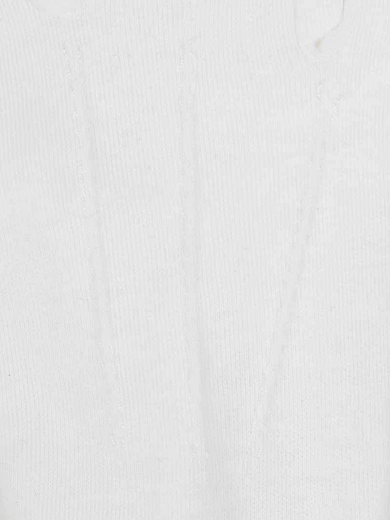 Handschuhe aus Baumwolle in weiß