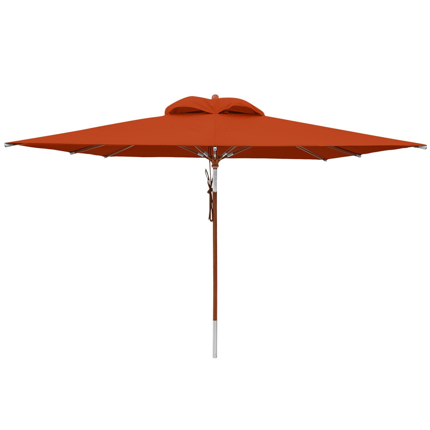 anndora-sonnenschirm Sonnenschirm 3x3m quadratisch Knickbar mit Dreh Kipp Mechanismus - Farbwahl