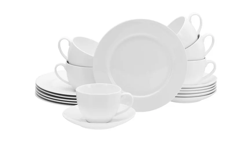 CreaTable Kaffeeservice Fleur Royal 18-tlg. Royal