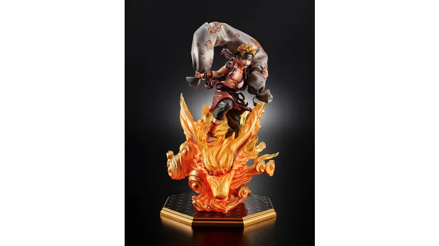 Naruto Shippuden Precious G.E.M. Series PVC Statue Naruto Uzumaki Wind God 28 cm