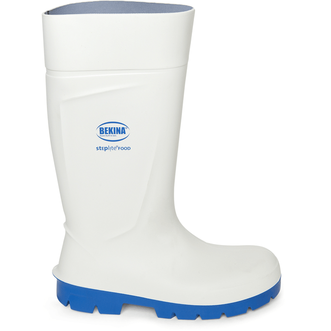 Bottes de travail Bekina Steplite Food S4 blanches/bleues P2300/1053-Z