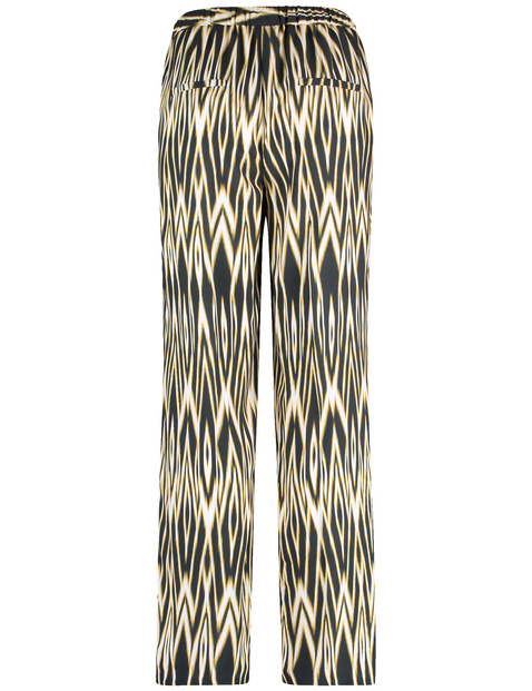 Schlupfhose mit Ikat Print