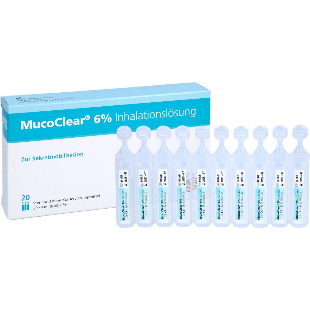 MUCOCLEAR 6% NaCl Inhalationslösung