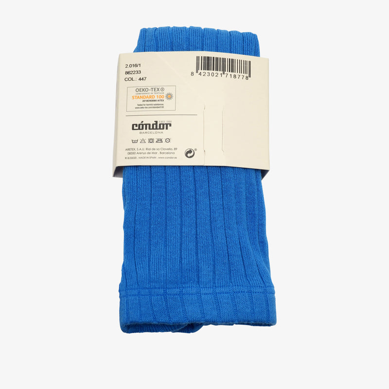 rib strumpfhosen - Blau