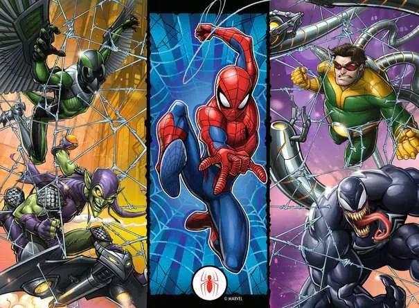 Kinderpuzzle ab 9 Jahren - Die Welt von Spider-Man - 300 Teile