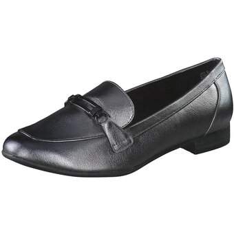 Marco Tozzi Slipper in grau