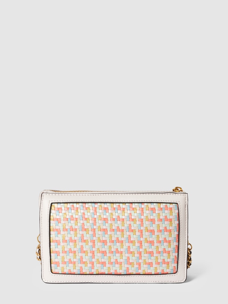 Crossbody Bag mit Label-Detail Modell 'ABEY' in ecru