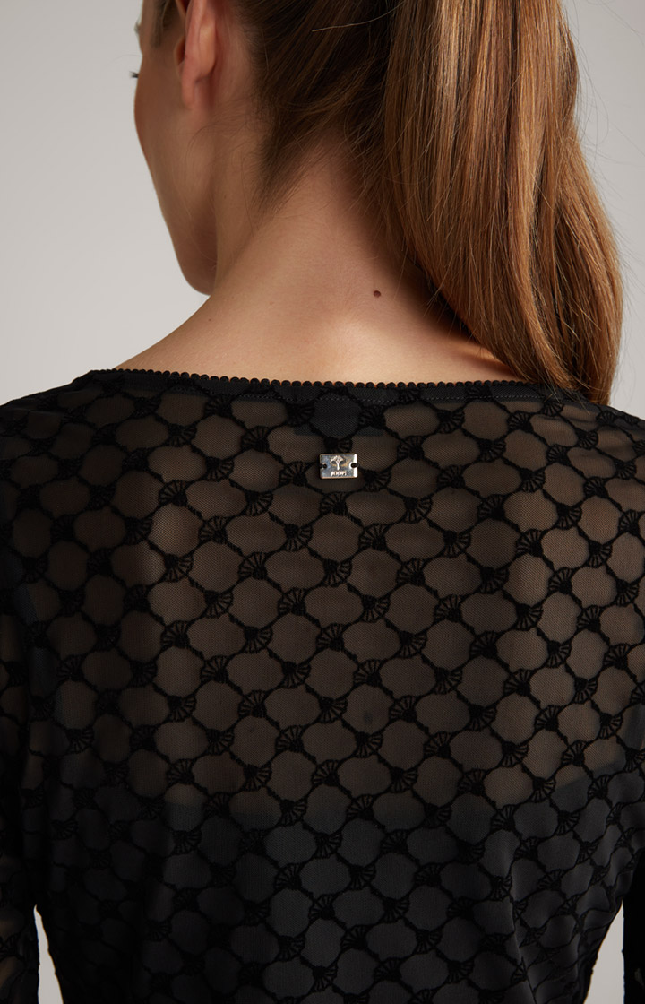 Longsleeve in Schwarz