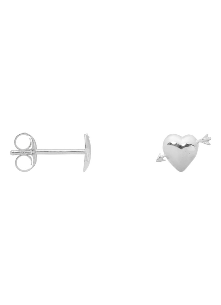 Anna + Nina Cupid Stud single earrings in silver