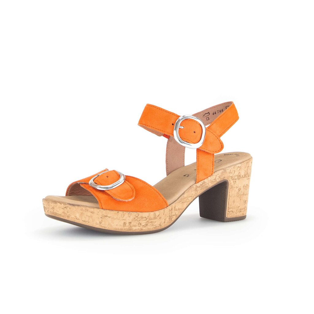 Gabor fashion Plateau Sandale orange