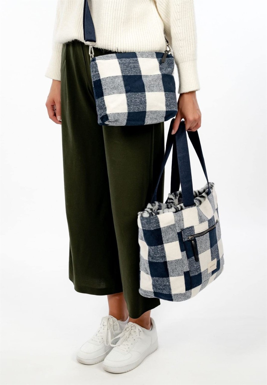 EMILY & NOAH Handtaschen blau Ingeborg