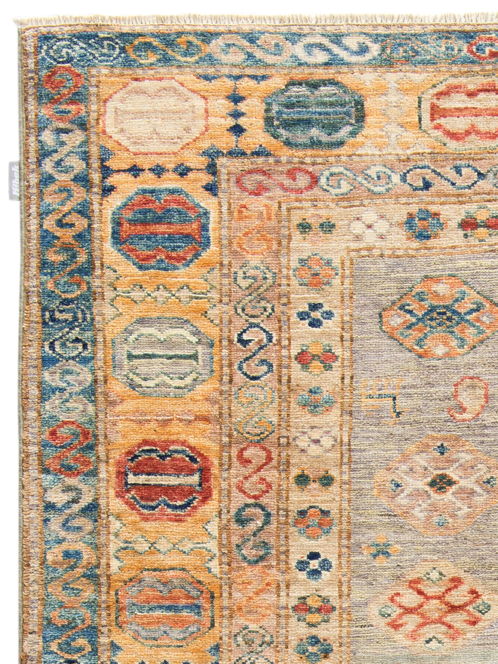 Kazak Ghazni ca. 150 x 207 cm, Unikat / Einzelstück