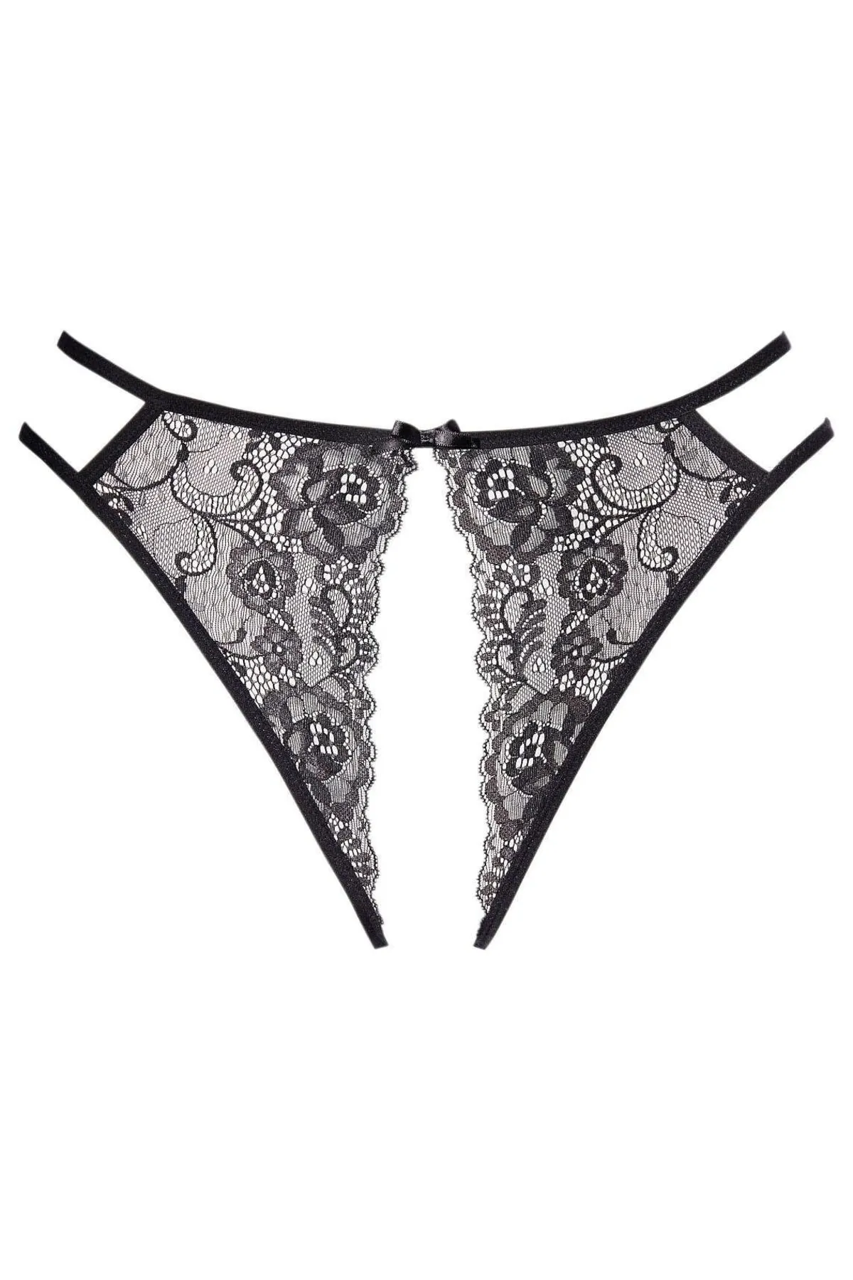 PETITE FLEUR GOLD  Slip - Schwarz - Unifarben