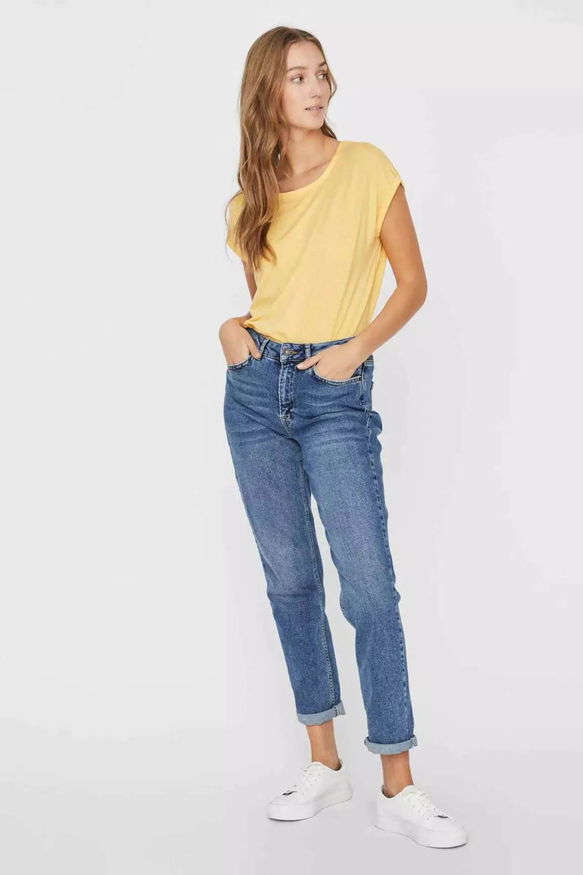 Vero Moda Tops Femme couleur jaune