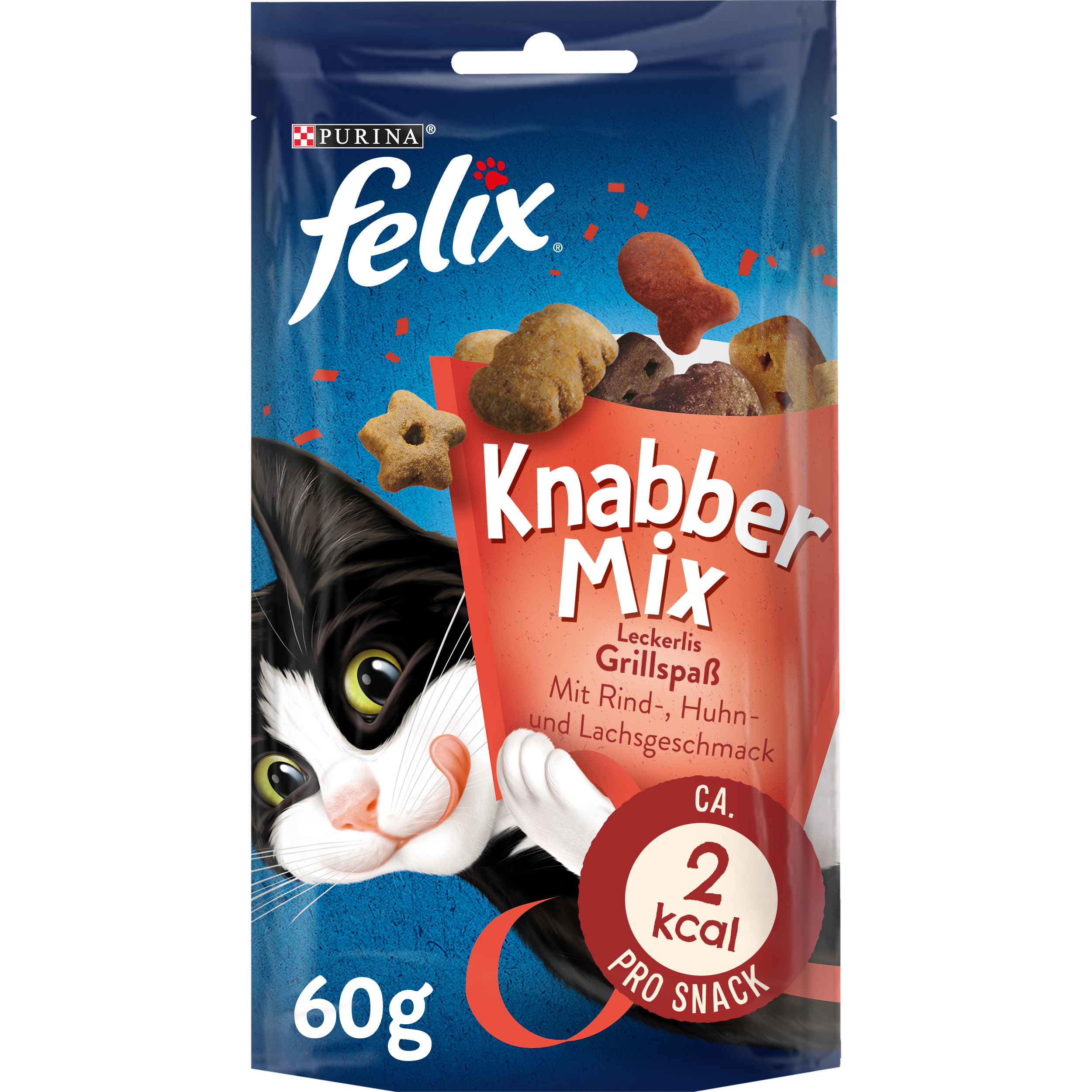 Felix Snacks Felix KnabberMix 8x60g Grillspaß