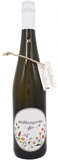 2019 Weißburgunder Slow Bio - Weingut Grillmaier Bioweingärtnerei