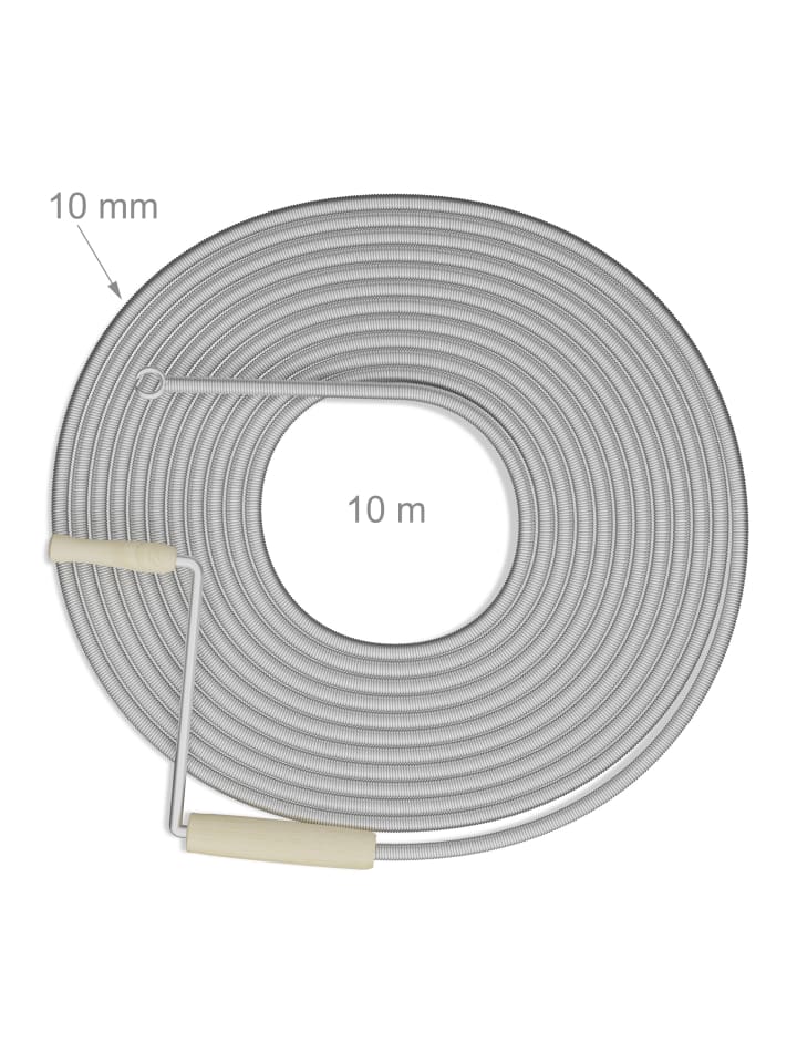 relaxdays Rohrreinigungsspirale in Silber - 10 m günstig kaufen onesize