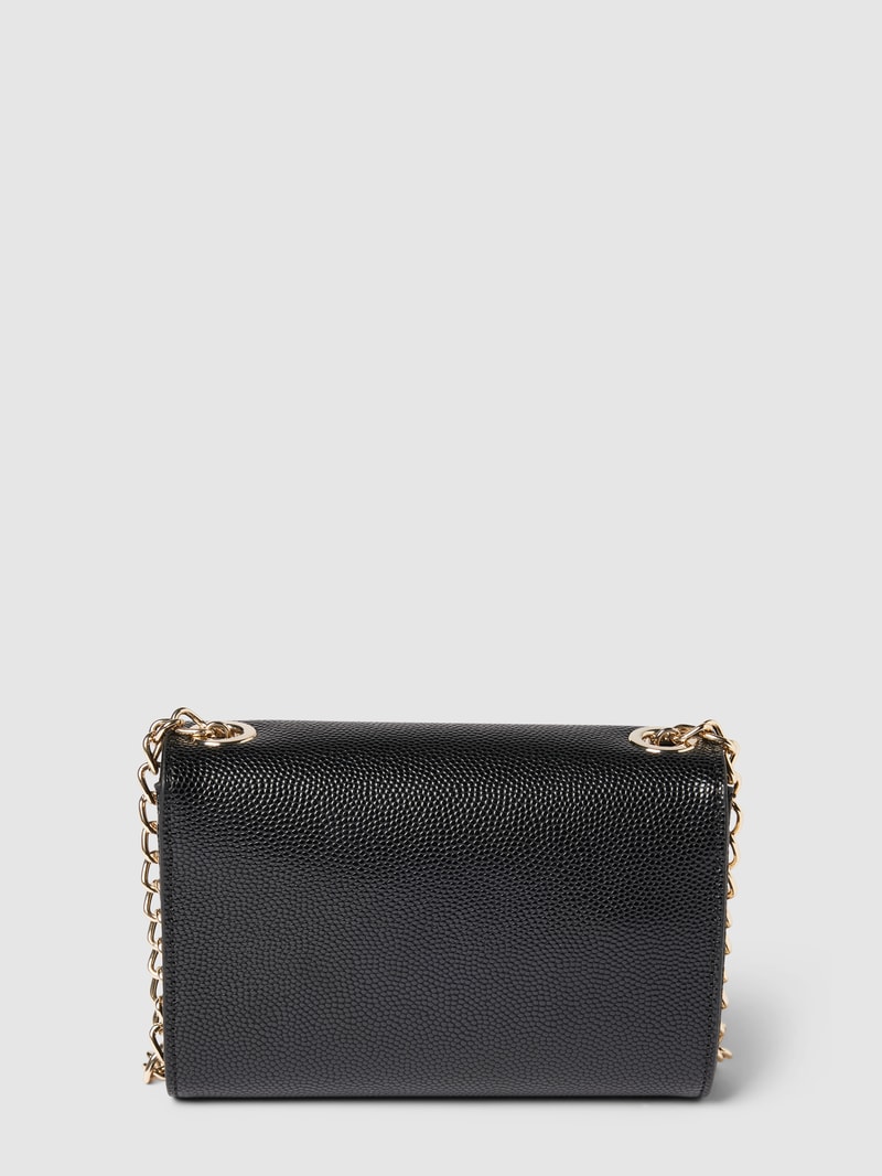 Handtasche mit Label-Applikation Modell 'DIVINA' in black